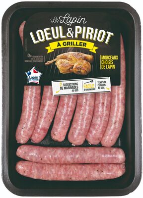 8 SAUCISSES DE LAPIN AUX HERBES DE PROVENCE