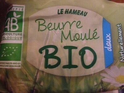 Beurre moulé doux bio