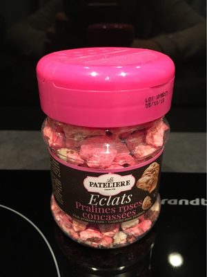 Eclats pralines roses concassées
