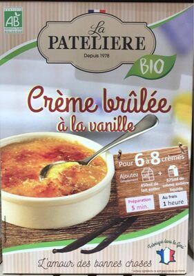Crème brûlée a la vanille