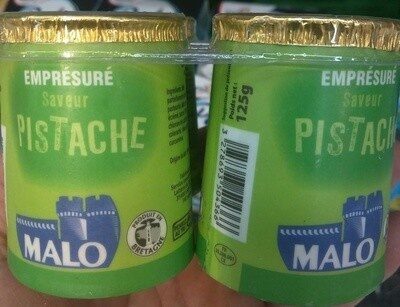 Emprésuré Saveur Pistache