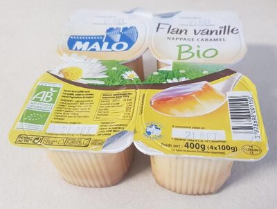 Flan Vanille Nappage Caramel Bio