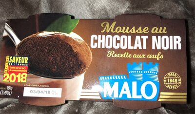 Mousse au chocolat Noir - Recette aux œufs