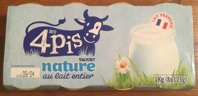 Yaourt Nature au lait entier