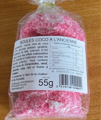 Boules coco à l’ancienne