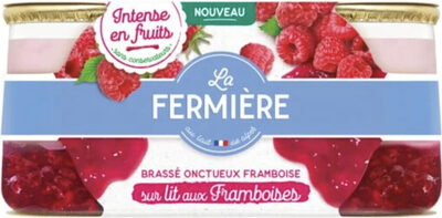Brassé onctueux framboise