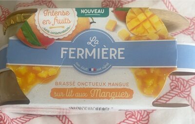 Brassé onctueux mangue
