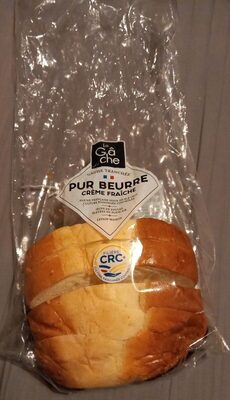 Gache au beurre et creme fraiche