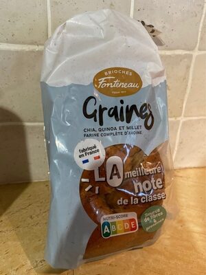 Brioche aux graines