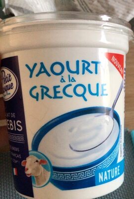 Yaourt à la grecque au lait de brebis nature format familial