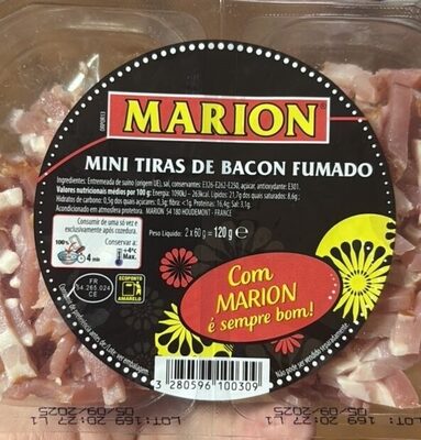 Mini Tiras de Bacon Fumado