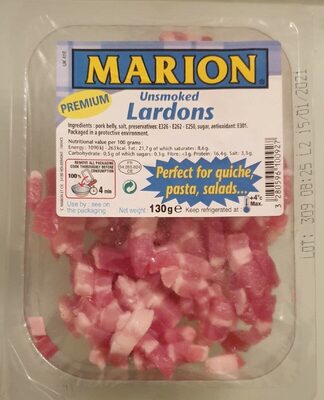 Unsmoked Lardons