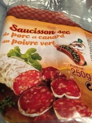 Saucisson sec au porc et au canard