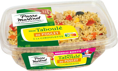 Mon taboulé au poulet à la ciboulette