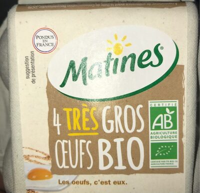 Oeuf TRES gros bio