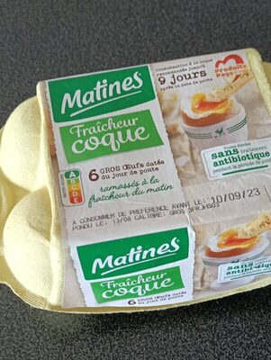 Oeufs  fraîcheur coque