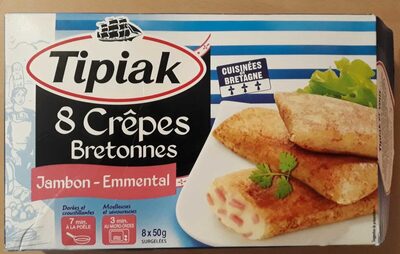 8 Crêpes bretonnes jambon emmental