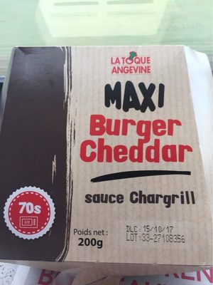 Maxi burger cheddar