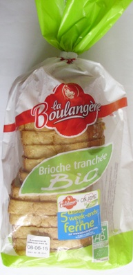 Brioche tranchée Bio