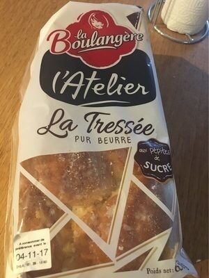 La Tressée pur beurre aux pépites de sucre