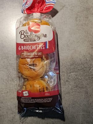 Briochettes aux Petits Carrés de Chocolat