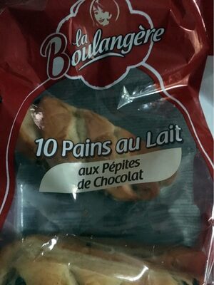 Pains au lait aux pépites de chocolat