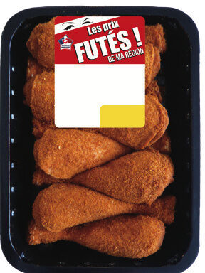 8 Pilons de poulet assaisonné au paprika