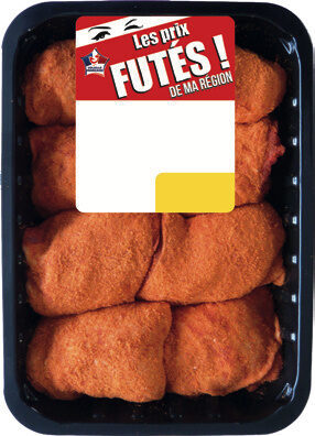 8 Hauts de cuisse de poulet à la Mexicaine