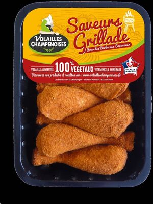 8 Pilons de poulet assaisonné au paprika