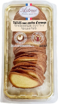 Tuiles aux zestes d'orange 140g