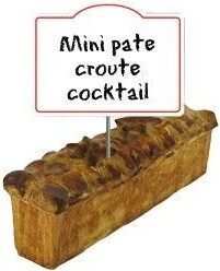 Tout frais , tout prêt !, Mini pâté en croute cocktail Bressan, le paquet de 500 g