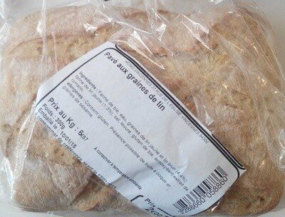 Pavé aux graines de lin