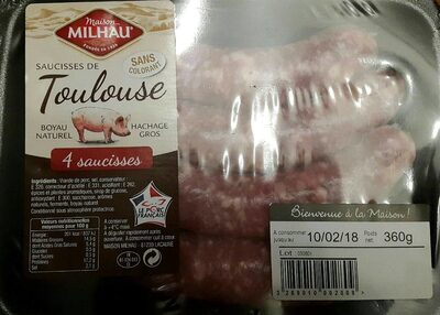 Saucisses de toulouse