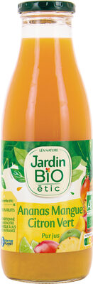 Pur jus ananas mangue citron vert