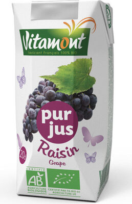Pur jus de raisin bio