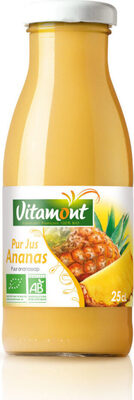 Mini pur jus d'ananas bio