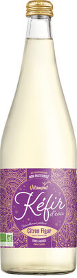 Kéfir d'eau citron figue bio