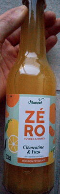 Zéro sucres ajoutés - Clémentine et yuzu