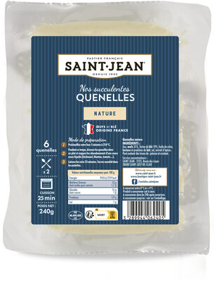 Quenelles Nature 6 quenelles