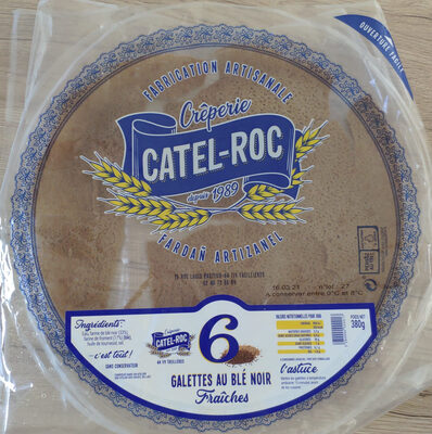6 Galettes de blé noir fraiches