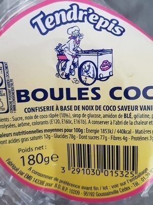 Boules coco