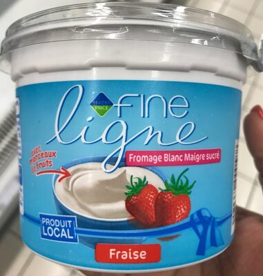 Fromage blanc maigre sucré Fraise