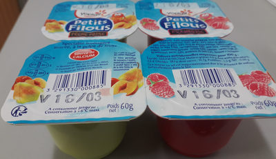 Petits Filous framboise pêche poire