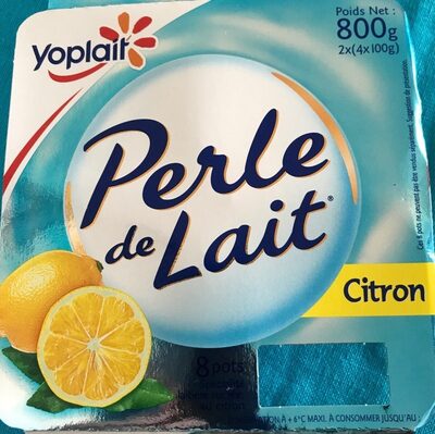 Perle de lait citron
