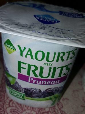 Yaourts aux fruits