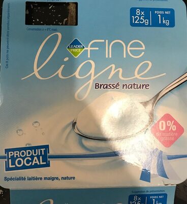 Fine ligne brassé nature 0%