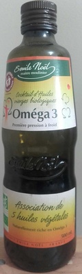 Cocktail d'huiles vierges biologiques Oméga3