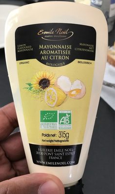 Mayonnaise aromatisee au citron