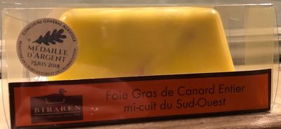 Foie Gras de Canard Entier mi-cuit du Sud-Ouest