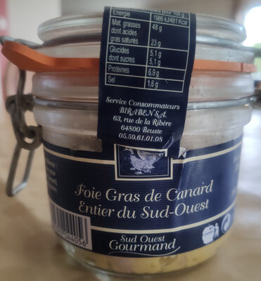 Foie gras de canard entier du Sud Ouest